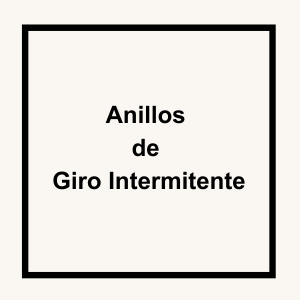 Anillos<br />
de<br />
Giro Intermitente